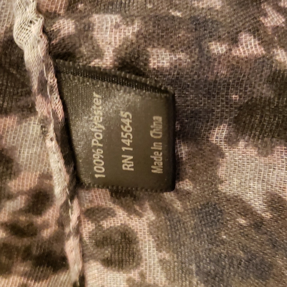 L.I.B. New York multicolored tie dye scarf - Picture 3 of 3